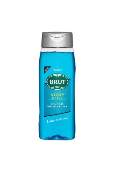 Brut Sport Style Hair&Body Shower Gel 500 ml Duş Jeli