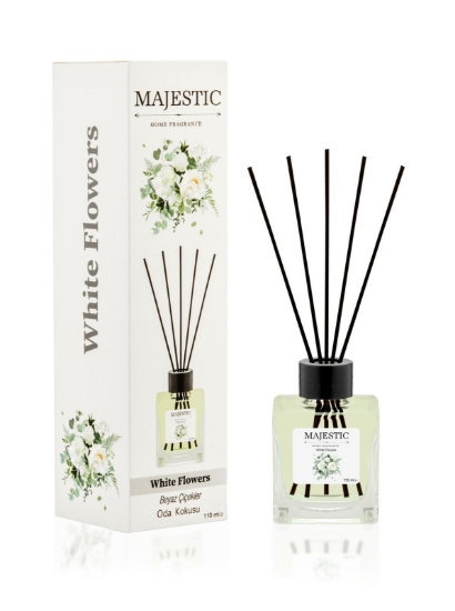 Majestic Çubuklu Oda Kokusu 110 ml Beyaz Çiçekler