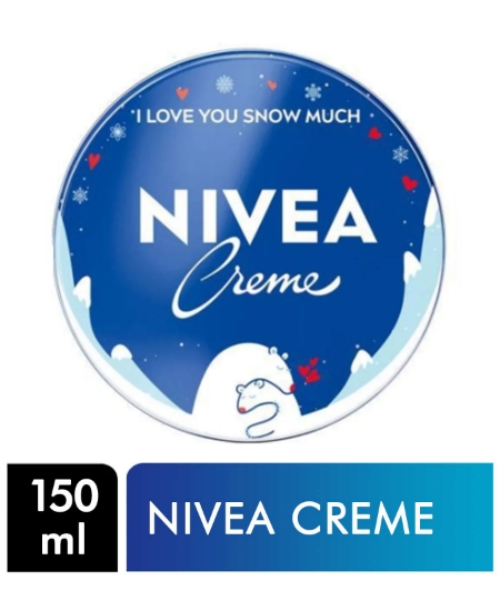 nivea, niveya, nivea krem, nivea klasik krem, nivea nemlendirici krem, nemlendirici krem, el kremi, cilt kremi, Nivea Creme Metal Kutu 150 ml fiyat, Nivea Creme Metal Kutu 150 ml satın al