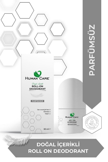 Human Care Doğal Roll-On Deodorant Kokusuz 50 ml