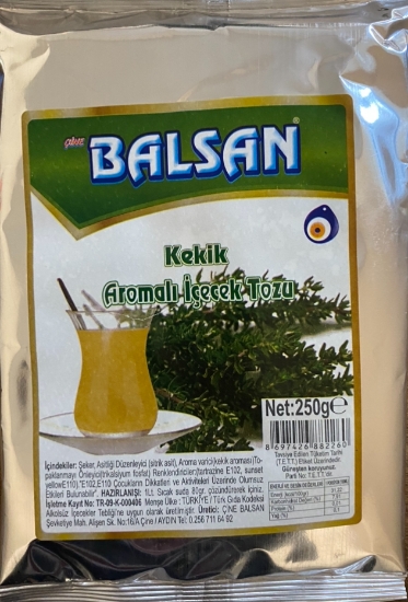 Çine Balsan Sıcak İçecek Kekik Aromalı İçecek Tozu 250 gr