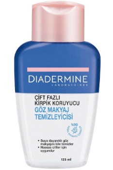 Diadermine Çift Fazlı Kirpik Koruyucu Göz Makyaj Temizleyici 125  ml