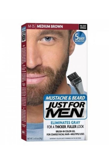 Just For Men Orta Kahve Sakal Ve Bıyık Boyası M-35