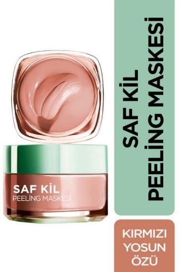 L'Oreal Paris Saf Kil Peeling Yüz Maskesi 50 ml