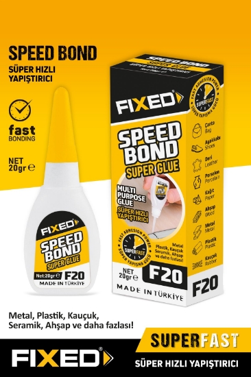 SPEED BOND Japon Yapıştırıcısı 20gr Kumaş, Deri, Ayakkabı, Ahşap 