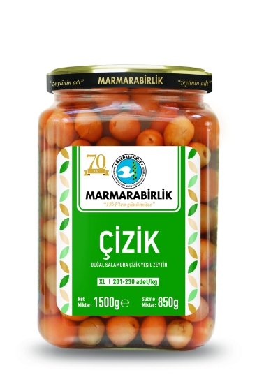 Marmarabirlik Cam 201-230 Çizik Yeşil 850 Gr