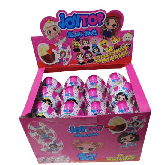 Bonart Mini Doll Oyuncaklı Çikolatalı Yumurta 20 Gr (Büyük Boy)