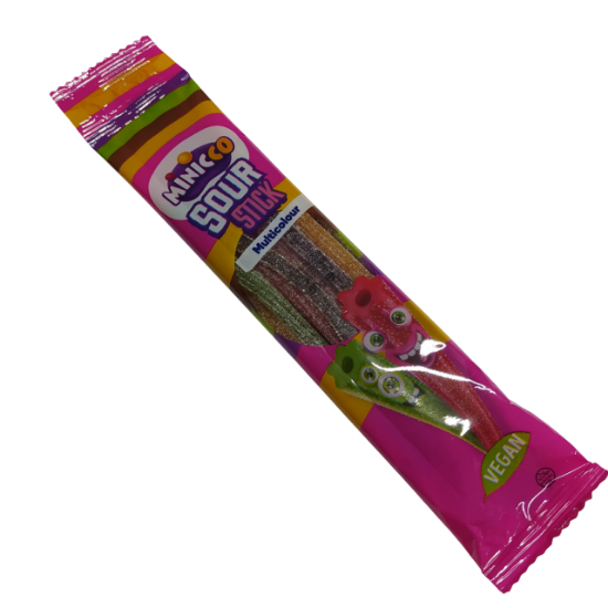 Minicco Likuris Sour Stick Çilekli 50 Gr