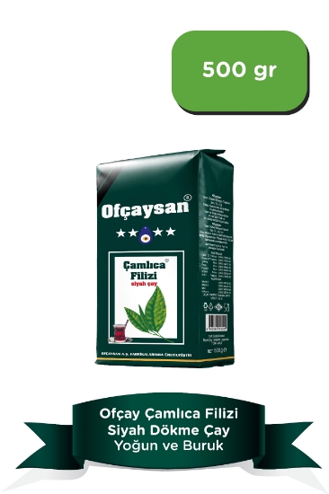 Ofçaysan Çamlıca Filizi Dökme Siyah Çay 500gr