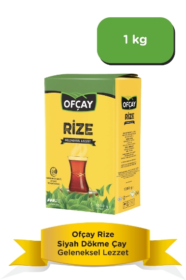 Ofçay Rize Dökme Siyah Çay 1000gr