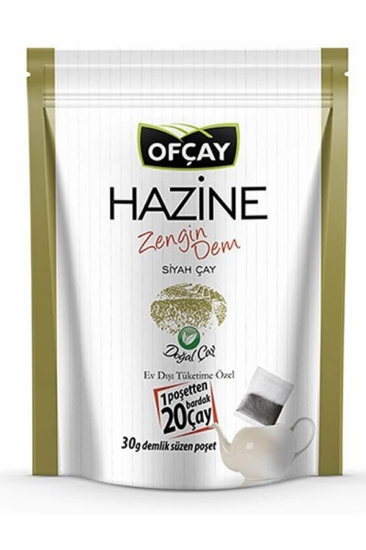 Ofçay Hazine Zengindem 30 x 30gr Eko Demlik Poşet Çay