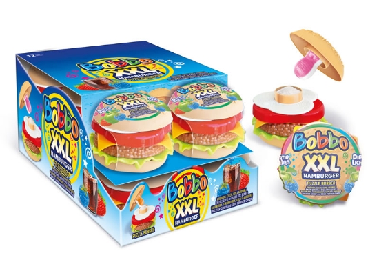 Bobbo Xxl Burger Oyuncaklı Şeker 32 Gr