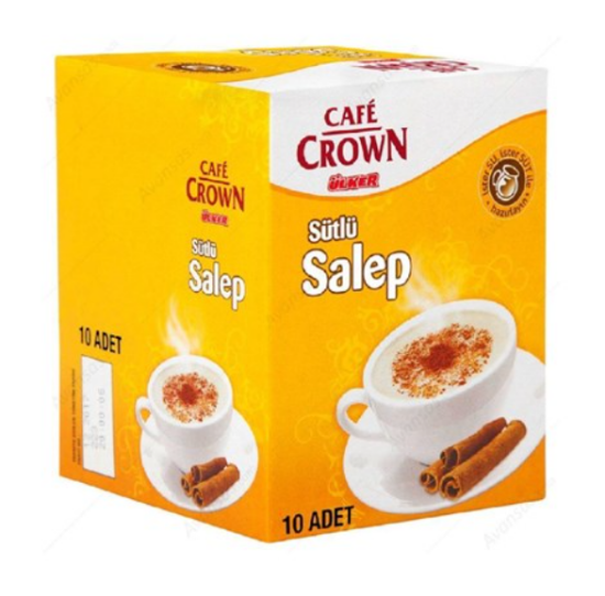 Ülker Cafe Crown 10'lu Sütlü Salep 15 gr.