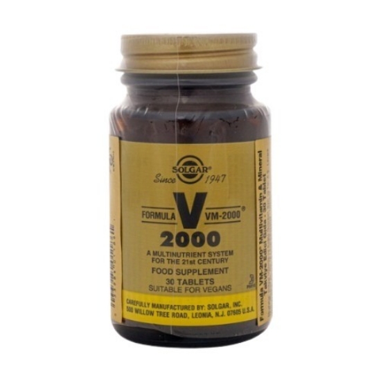 Solgar VM 2000 Multivitamin 30 Tablet