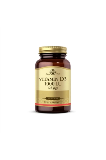 Solgar Vitamin D3 1000 IU 100 Tablet