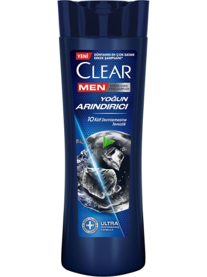 Clear Men Kepeğe Karşı Etkili Şampuan Yoğun Arındırıcı 350 ml