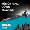 Gillette Mach 3 Charcoal Tıraş Makinesi + 2 Yeded Tıraş Bıçağı