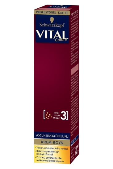 Schwarzkopf Vital Colors Krem Saç Boyası 5-68 Koyu Bronz Kahve - 60 ml