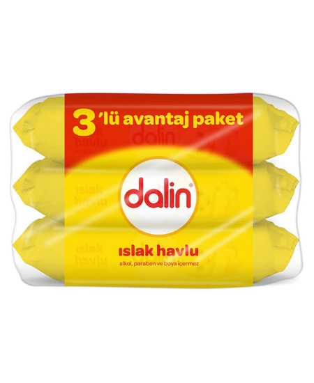 Dalin Ekonomik Islak Havlu (3 Al 2 Öde)