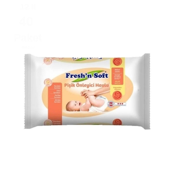 Freshn Soft Pişik Önleyici Havlu 40 lı