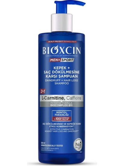 Bioxcin Men Sport Kepek Saç Dökülmesine Karşı Şampuan 500 ml