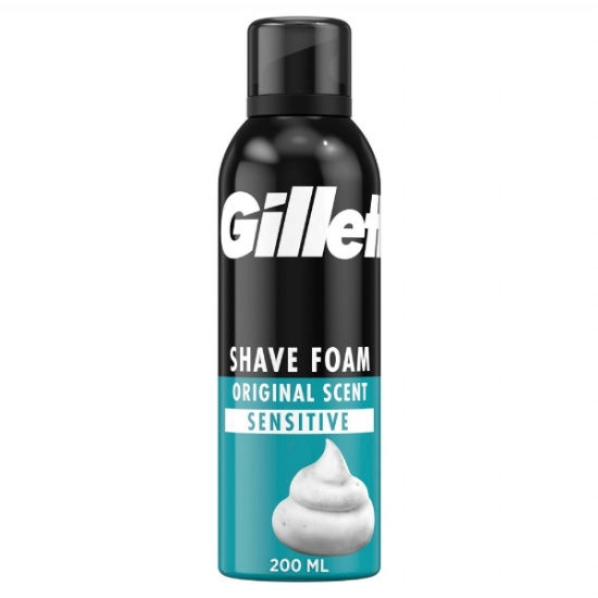 Gillette Tıraş Köpüğü 200 ml Hassas