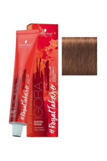 Schwarzkopf Igora Royal Dusted Rouge 7-764 Kumral Bakır Çikolata Bej Saç Boyası 60 ml