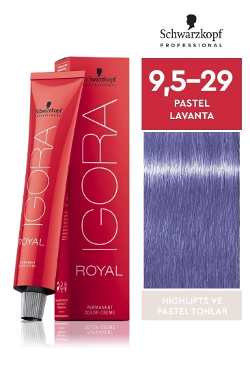 Schwarzkopf Royal 9,5-29 Pastel Lavanta Saç Boyası 60 ml