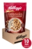 Kellogg's Çikolata Parçacıklı&Fındıklı Granola 340 gr x 10 Adet