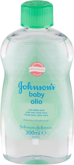 Johnson's Baby Oil Aloe Vera 300 ml Yeşil