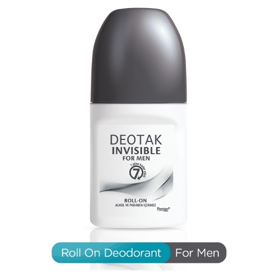 Deotak Deodarant Roll-On Invisible Men 35ml