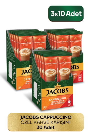 Jacobs Cappucino 10'lu x 3 Adet