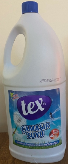 Tex Çamaşır suyu . El ve matik . 4kg(3,7lt)