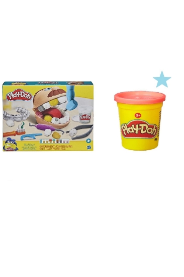 Play-Doh Dişçi seti + Tekli hamur