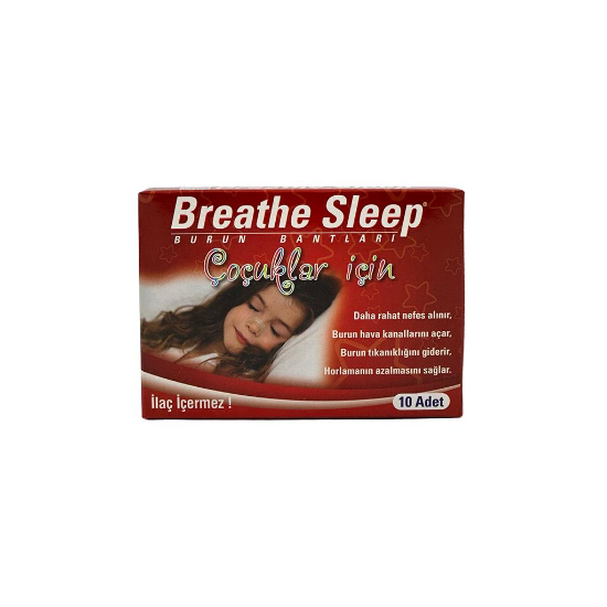 Breathe Sleep Burun Bandı Çocuk  10'lu