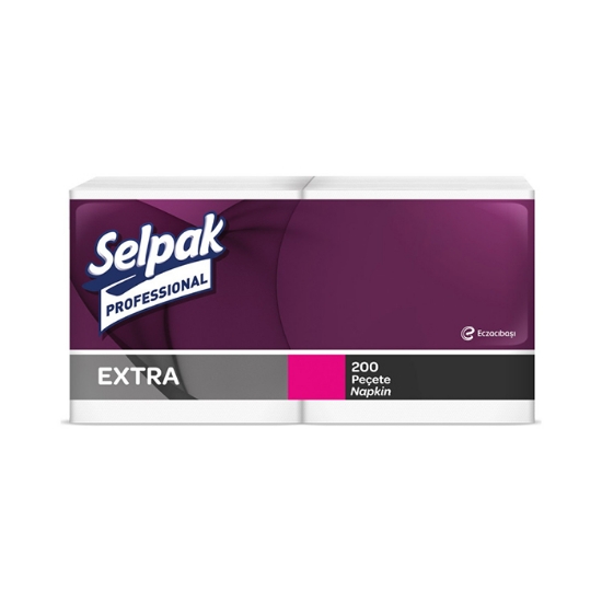 selpak profesıonal super peçete  30x30 200 adt