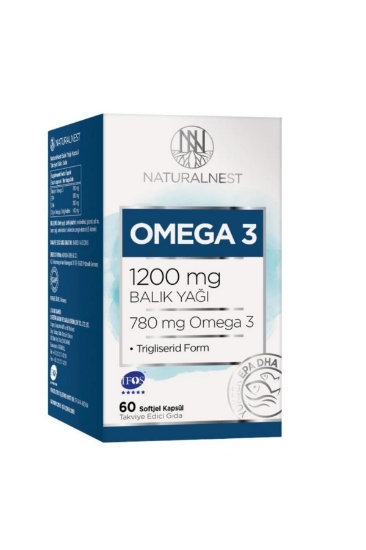 Naturalnest Omega 3 60 Kapsül