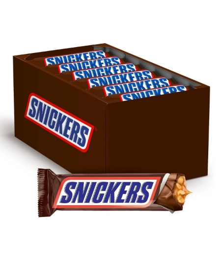 Snickers Bar Çikolata 50 gr 40'lı Paket