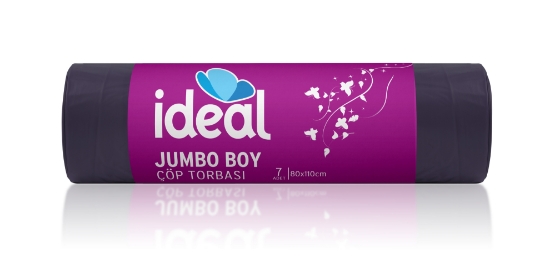 İdeal Çöp Torbası Jumbo Boy 7'li