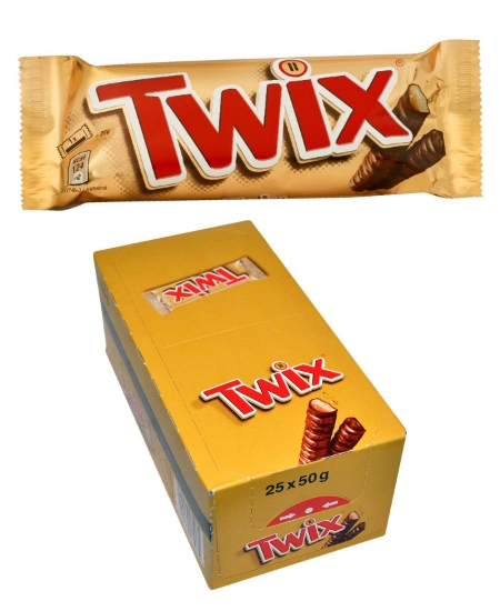 Twix Çikolata 50 gr 25'li Paket