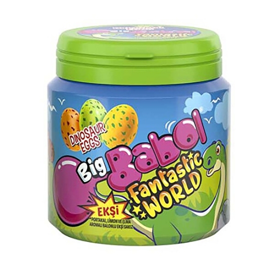 Big Babol Fantastic World Meyve Aromalı Ekşi Sakız 90 g