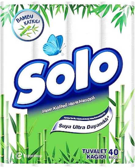 Solo Bambu Tuvalet Kağıdı 40'lı