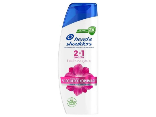 Head & Shoulders Şampuan İpeksi Yumuşaklık 2si1 Arada 330 Ml