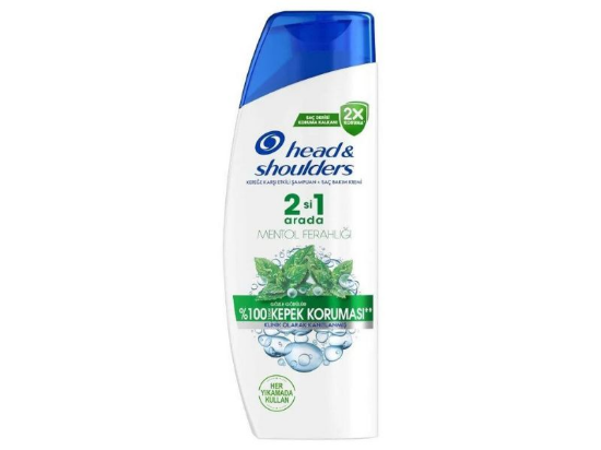 Head & Shoulders Şampuan Mentol Ferahlığı 2si1 Arada 330 Ml