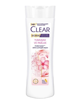 Clear Şampuan 350 ml Yumuşak ve Parlak Women