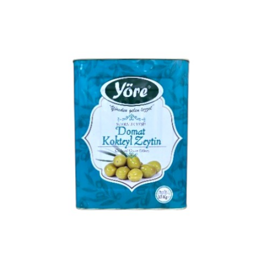 Yöre Domat Kokteyl Zeytin 10Kg (101-120) Şampiyon