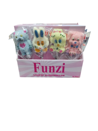 Funzi Lolipop Marshmallow Şeker