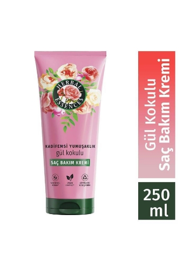 Herbal Essences Kadifemsi Yumuşaklık Gül Kokulu Saç Bakım Kremi 2