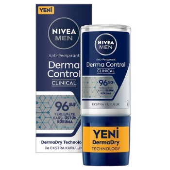 Nivea Clinical Derma Control Erkek Roll On 50 ml