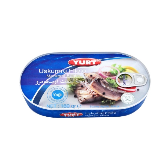 Yurt Uskumru Fileto 160 gr